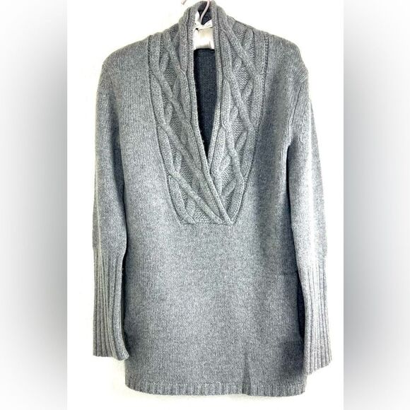 Theory Bergdorf Goodman 100% Cashmere Pullover Sweater - Picture 1 of 12